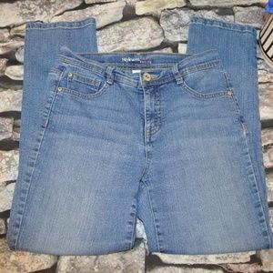 Style & Co. Tummy Control Petite Blue Jeans Sz 4PS